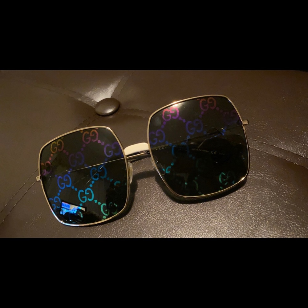 Multi Color Gucci sunglasses - Picture 12 of 12